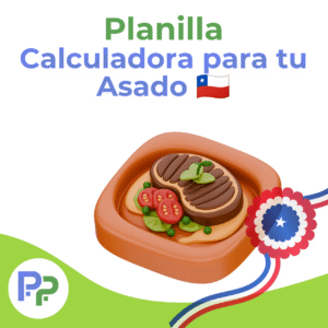 Planillas Pyme - Calculadora para tu asado